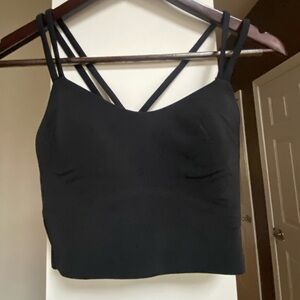 Sz 6 Lululemon Like a Cloud Longline Bra B/C cup-